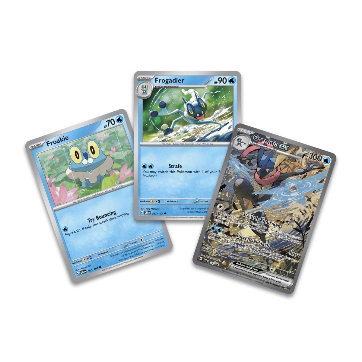 Pokemon Scarlet & Violet Shrouded Fable Greninja ex Special Illustration Collection