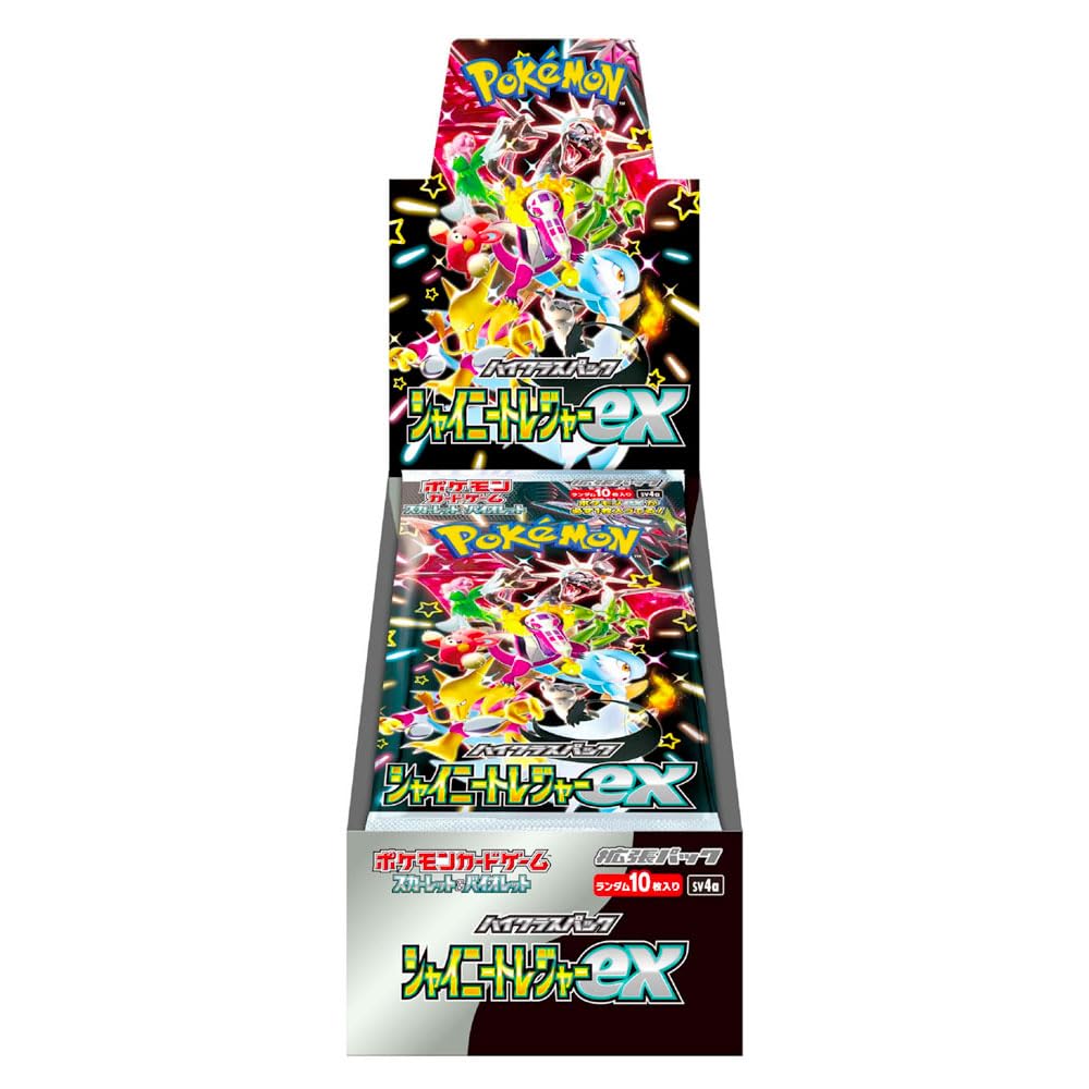 pokemon shiny treasure ex booster box japanese sv4a