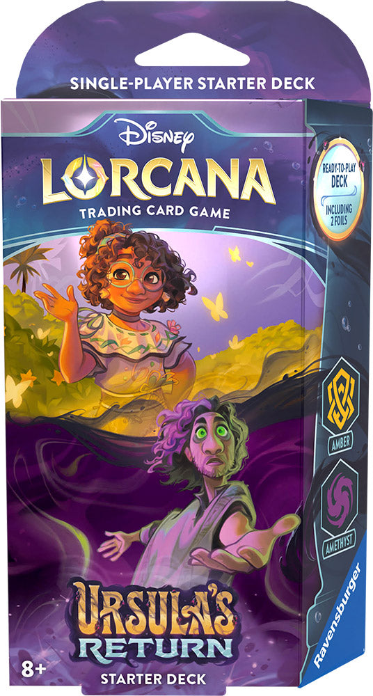 Disney Lorcana Ursula's Return Starter Deck: Amber & Amethyst