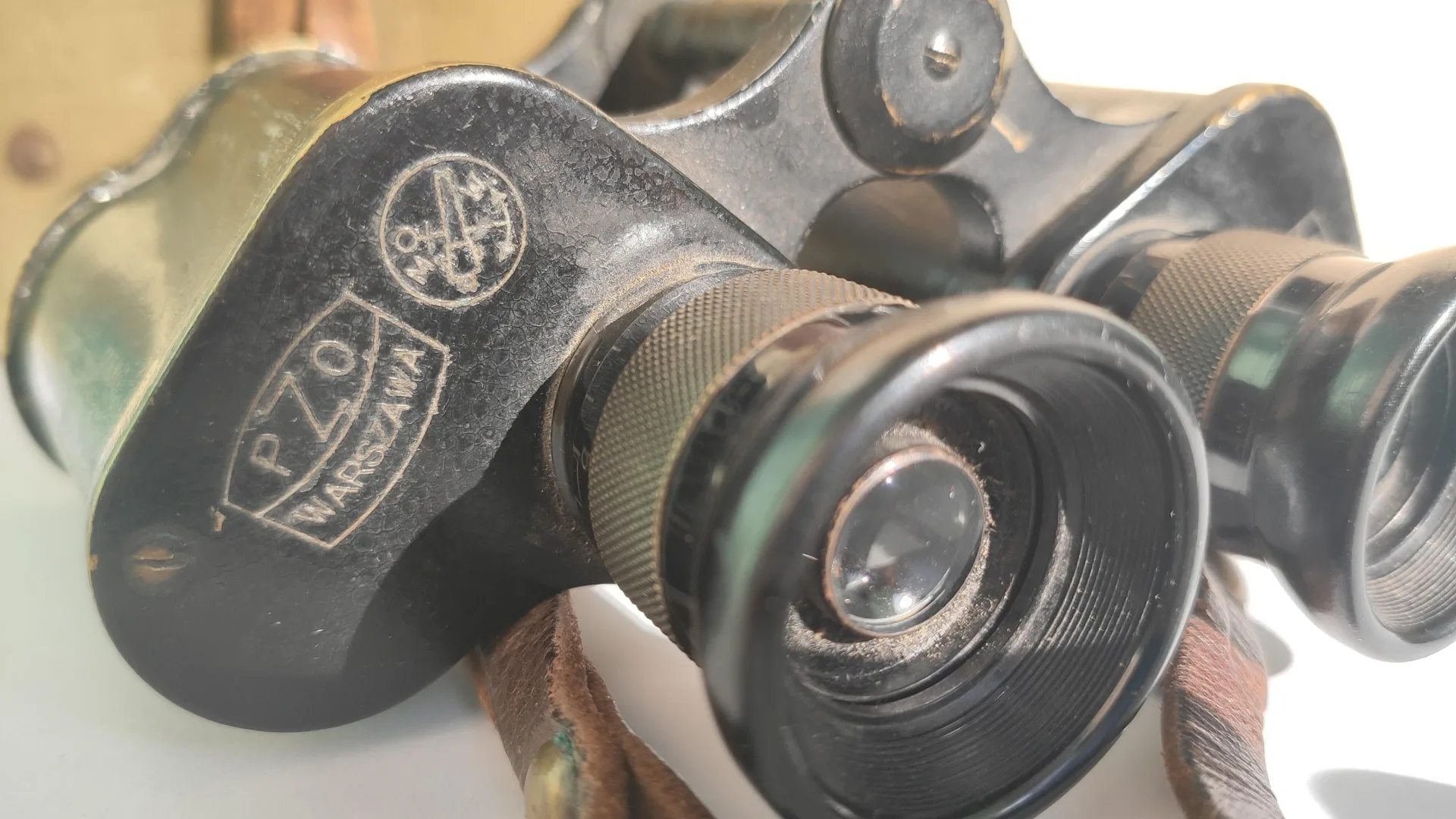 Polish Naval Binoculars 6×30 by PZO Warszawa — A Pre-War Rarity for the Marynarka Wojenna